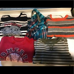 Lot of 5 Boys Shirts Size 4T